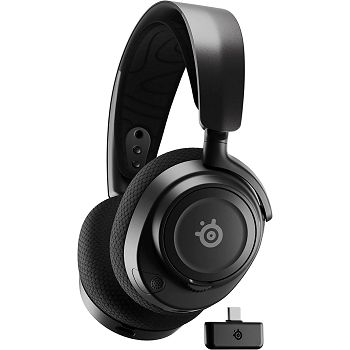 Slušalice SteelSeries Arctis Nova 7, bežične, gaming, mikrofon, over-ear, RGB, PC, PS4, PS5, Xbox, Switch, crne