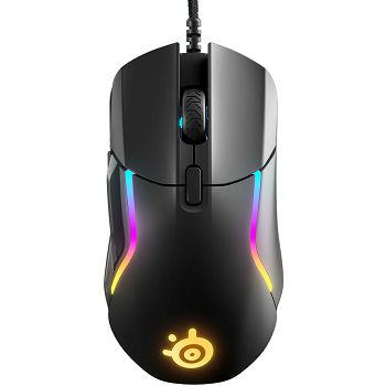 Miš SteelSeries Rival 5, žičani, gaming, 18000DPI, RGB, crni