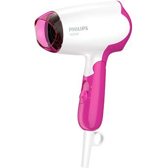 Sušilo za kosu Philips Drycare Essential BHD003/00, 1400W, bijelo-rozo