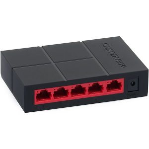 Switch Mercusys MS105G, 5 portni Gigabit, 5x10/100/1000Mbps, unmanaged, crni