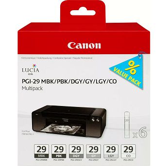 Tinta Canon PGI-29 (Multipack), Monochrome