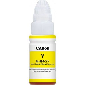 Tinta Canon GI-490Y, 0666C001, Yellow