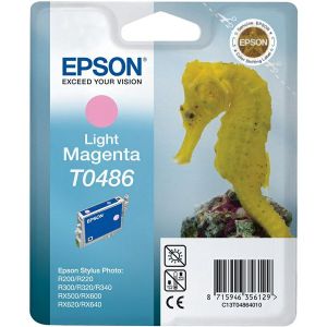 Tinta Epson T0486, C13T04864010, Light Magenta