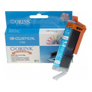 Tinta Orink Canon CLI571C, XL plava (s mikročipom)
