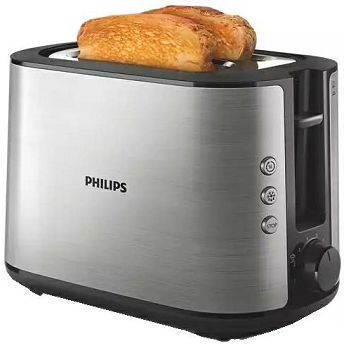 Toster Philips HD2650/90, metalni, sivi