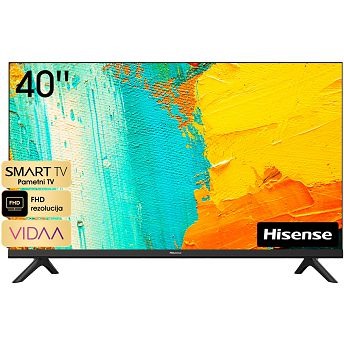 TV Hisense 40" 40A4DG, DVB-T2/C/S2, Full HD, SMART TV