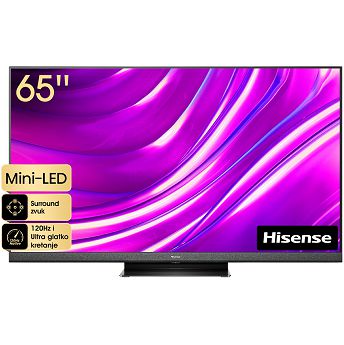 TV Hisense 65" 65U8HQ, DVB-T2/C/S2, 4K, SMART TV