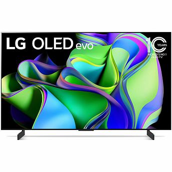 TV LG 42" OLED42C31LA, OLED, 4K, 100Hz, Smart TV