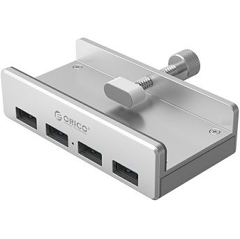 USB Hub Orico MH4PU-SV-BP, 4xUSB-A 3.0, sivi