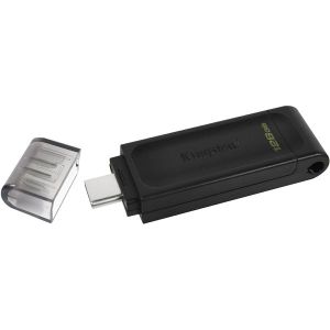 USB stick Kingston DataTraveler 70, USB-C 3.2 Gen 1, 128GB, Black - MAXI PROIZVOD