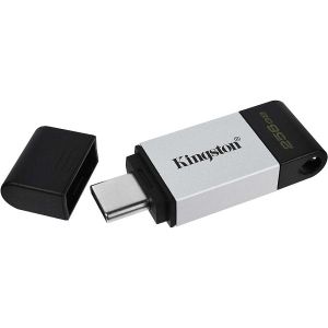 USB stick Kingston DataTraveler 80, USB-C 3.2 Gen 1, 256GB, Silver