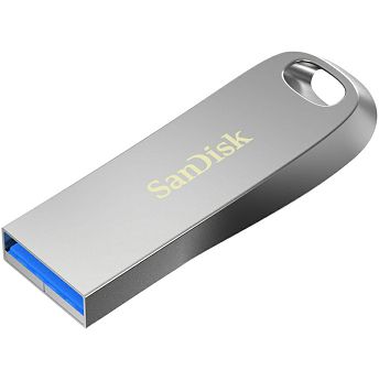 USB stick SanDisk Ultra Luxe, USB 3.1, 256GB, Metallic