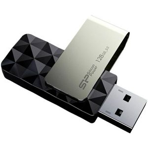 USB stick Silicon Power Blaze B30, 128GB, USB 3.0, Black