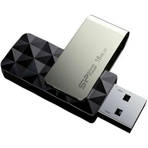 USB stick Silicon Power Blaze B30, 16GB, USB 3.0, Black - MAXI PONUDA