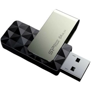 USB stick Silicon Power Blaze B30, 64GB, USB 3.0, Black