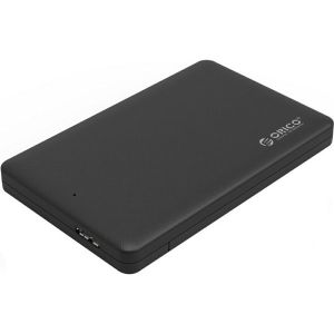 Vanjsko kućište Orico 2577U3-BK-BP, 2.5" SATA HDD/SSD, do 9.5 mm, tool free, USB3.0, crno