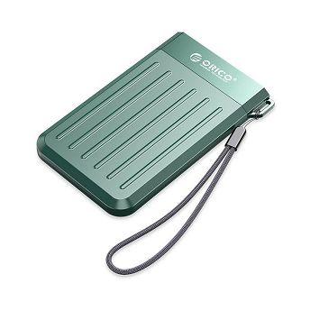 Vanjsko kućište Orico M25C3-GR-E, 2.5" SATA HDD/SSD, USB3.1 Type-C, zeleno