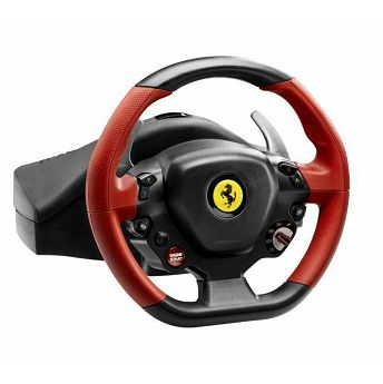 Volan Thrustmaster Ferrari 458 Spider, Xbox Series One/X/S, crno-crveno + pedale