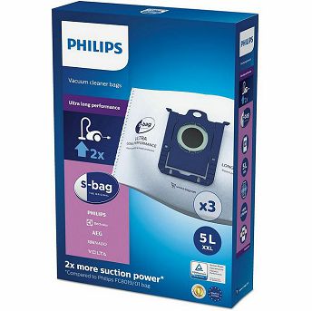 Vrećice za usisavač Philips s-bag XXL FC8027/01, 3 komada