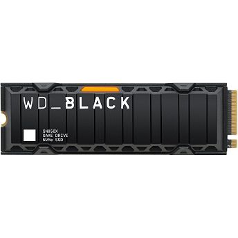 SSD WD Black SN850X Heatsink, 1TB, M.2 NVMe PCIe Gen4, R7300/W6300