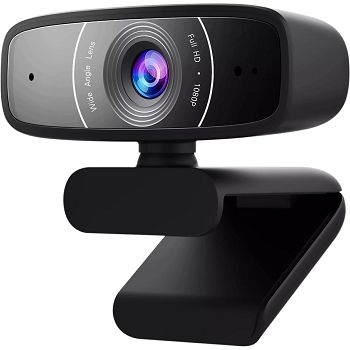 Web kamera Asus C3, Full HD, 1080p 30fps, 2MP, crna
