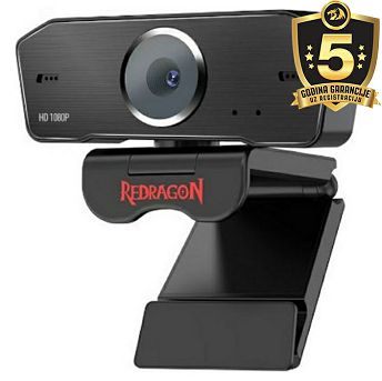 Web kamera Redragon Hitman 2 GW800-2, Full HD, 1080p 30fps, crna