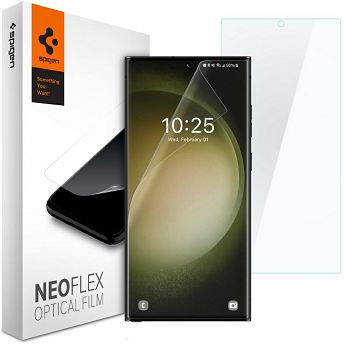 Zaštitna folija za mobitel Spigen Film Neo Flex, za Samsung Galaxy S23 Ultra, 2 komada