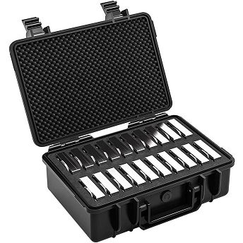 Zaštitni kofer Orico PSC-L20-BK, za 20 diskova 3.5" HDD, otporan na vodu/šok, crni