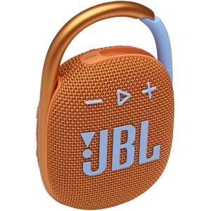 Zvučnik JBL Clip 4, bežični, bluetooth, vodootporan IP67, 5W, narančasti