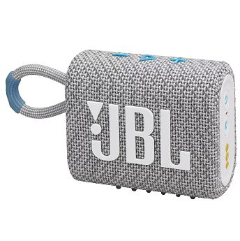 Zvučnik JBL Go 3, bežični, bluetooth, vodootporan IP67, 4.2W, bijeli