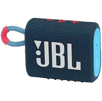 Zvučnik JBL Go 3, bežični, bluetooth, vodootporan IP67, 4.2W, plavo-koraljni