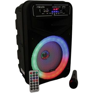 Karaoke zvučnik Mikado MD-802KP, bežični, bluetooth, 15W, crni - BEST BUY
