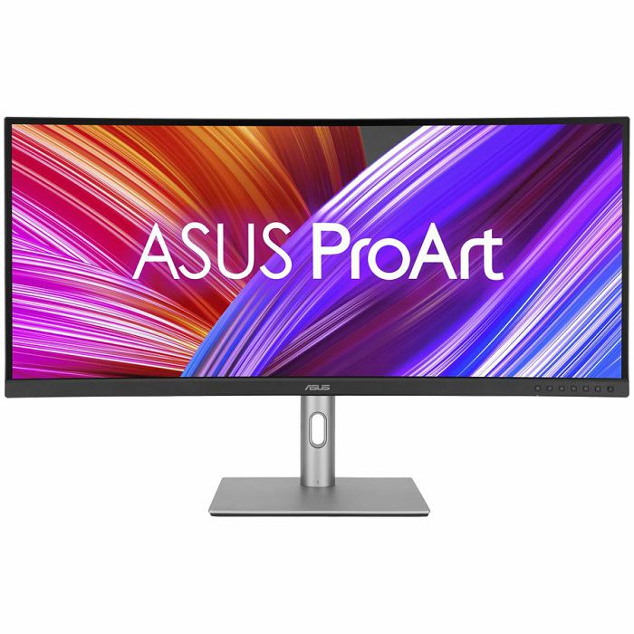 Monitor Asus 34.1" ProArt PA34VCNV, IPS, Adaptive-Sync, HDR10, 2xHDMI, DP, 2xUSB 3.2, USB-C, RJ45, Zakrivljeni 3800R, Zvučnici, 3440x1440