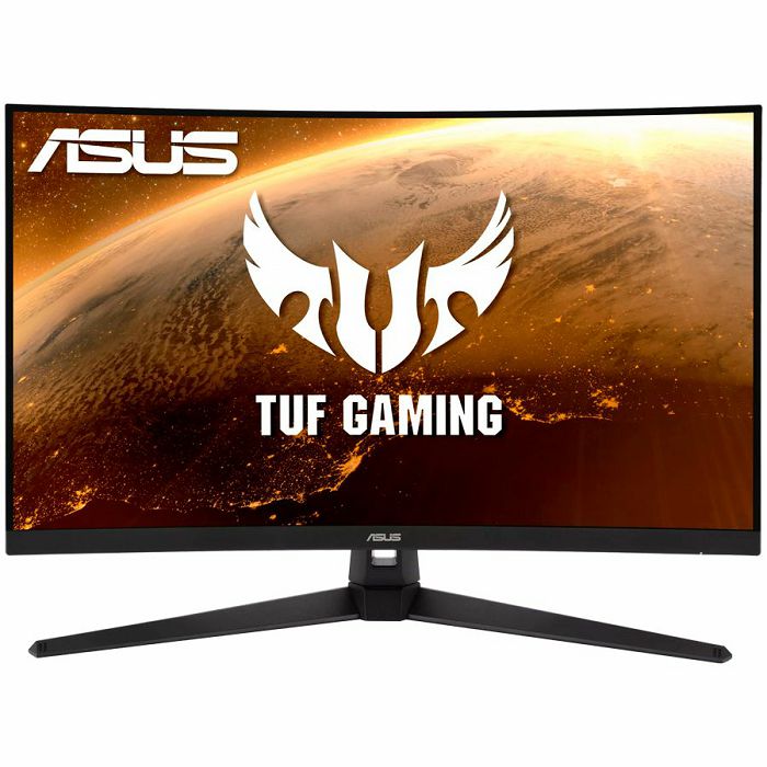 Monitor Asus 31.5" TUF Gaming VG32VQ1BR, VA, gaming, AMD FreeSync Premium 165Hz, 1 ms, HDR10, 2xHDMI, DP, Zakrivljeni 1500R, Zvučnici, 2K
