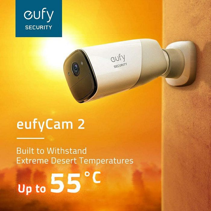 Sigurnosna kamera Eufy by Anker EufyCam 2, bežična, vanjska, 3 kamere 1080p + bazna stanica