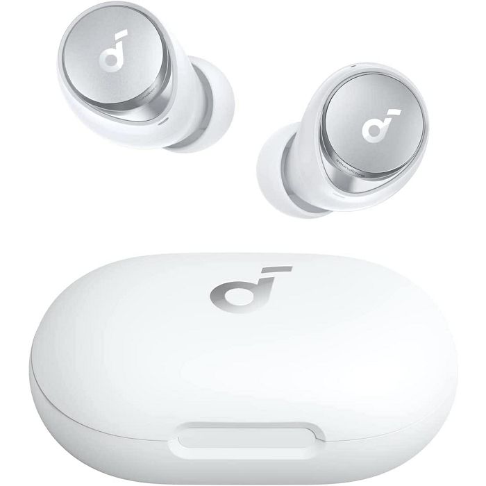 Slušalice Anker Soundcore Space A40, bežične, bluetooth, eliminacija buke, mikrofon, in-ear, bijele