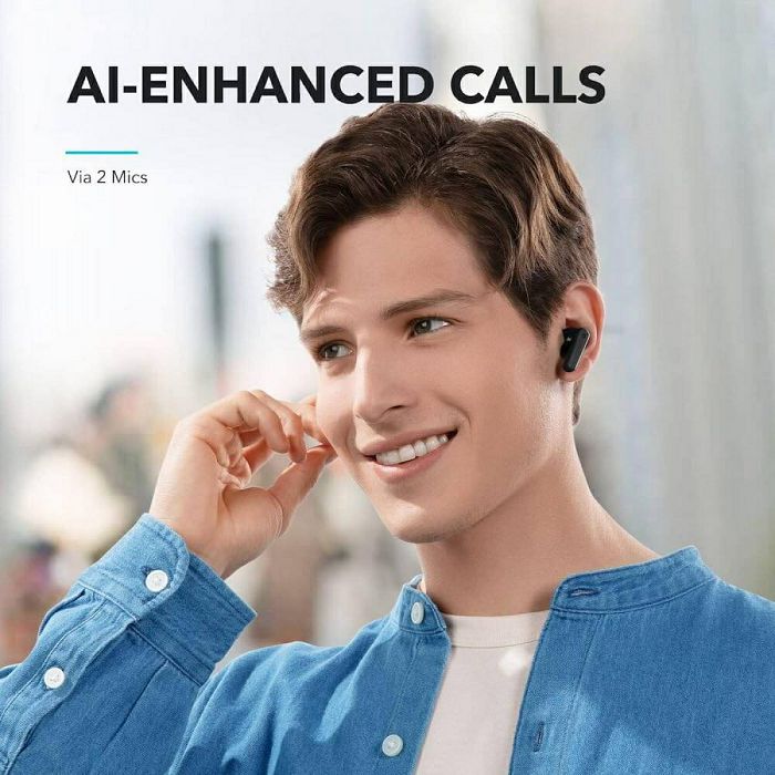 Slušalice Anker Soundcore R50i, bežične, bluetooth, mikrofon, in-ear, bijele