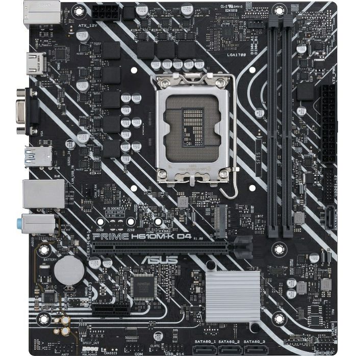 Matična ploča Asus Prime H610M-K D4 DDR4, Intel LGA1700, Micro ATX