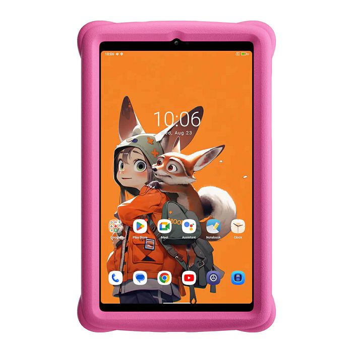Tablet Blackview TAB60 Kids, 8.68" 1340x800px, 4GB RAM, 128GB Memorija, LTE/4G, rozi