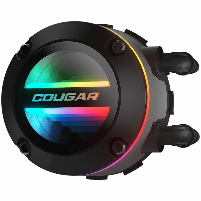 Vodeno hlađenje Cougar Poseidon GT 240, 2x120mm, Intel i AMD, crno