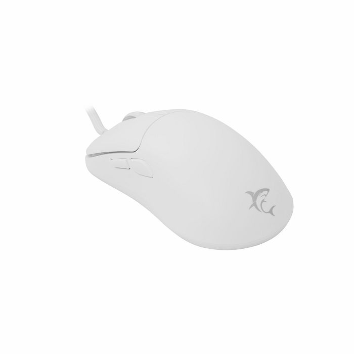 Miš White Shark GM-5014 Graphene, žičani, gaming, 12400DPI, bijeli