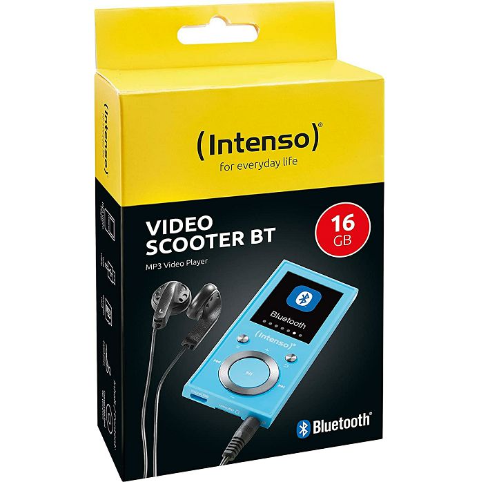 MP3 player Intenso Video Scooter BT, 16GB, bluetooth, plavi