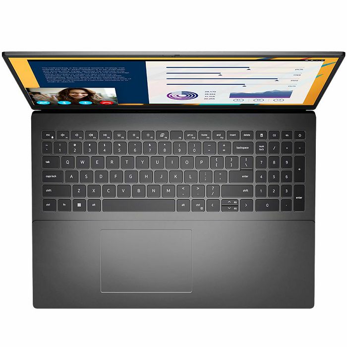 Notebook Dell Vostro 5620, 16" FHD+, Intel Core i7 1260P up to 4.7GHz, 16GB DDR4, 512GB NVMe SSD, Intel Iris Xe Graphics, Win 11 Pro, 3 god