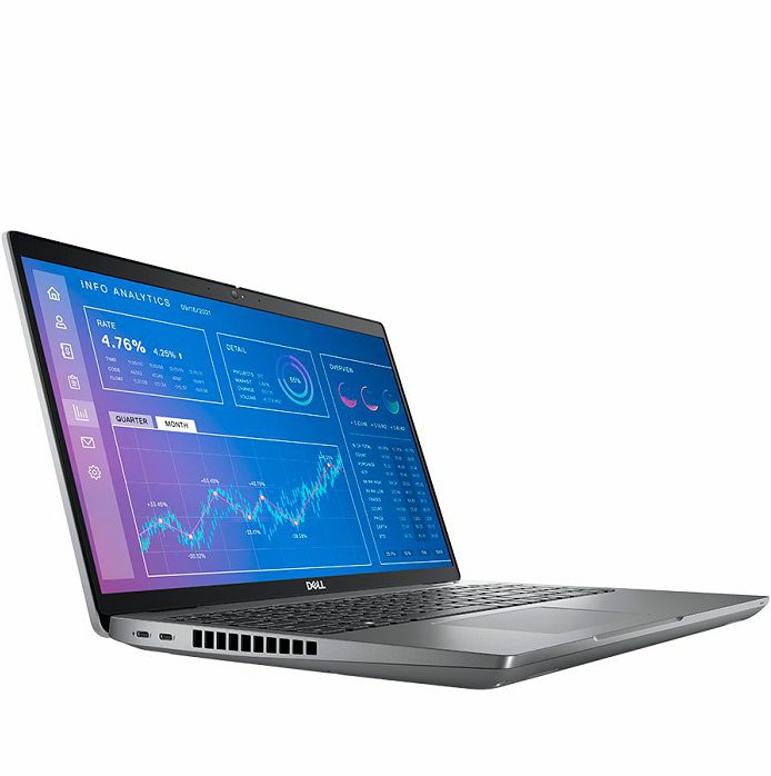 Notebook Dell Precision 3571, 15.6" FHD, Intel Core i7 12700H up to 4.7GHz, 32GB DDR5, 512GB NVMe SSD, NVIDIA RTX A1000 4GB, Win 11 Pro, 3 god
