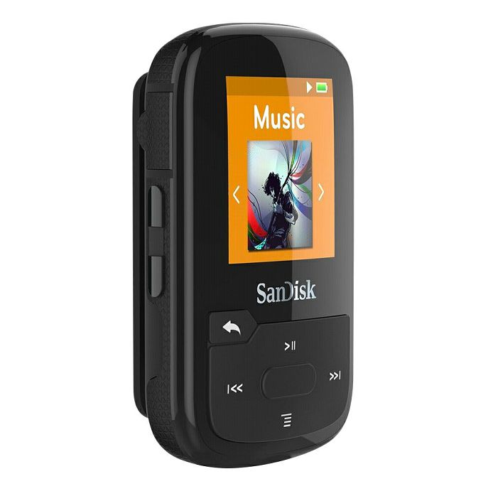 MP3 player SanDisk Clip Sport Go, 32GB, crni