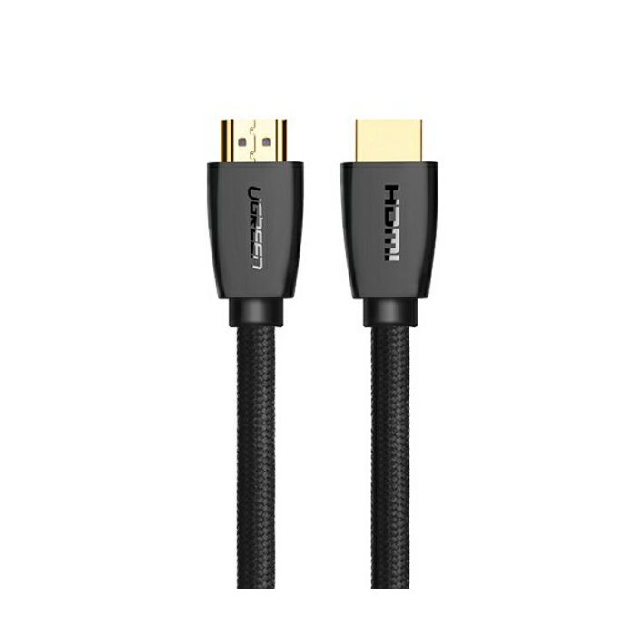 Kabel Ugreen, HDMI v2.0, pleteni, 1.5m, crni