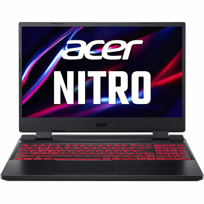 Notebook Acer Gaming Nitro 5, NH.QGXEX.007, 15.6" FHD IPS 144Hz, AMD Ryzen 7 6800H up to 4.7GHz, 16GB DDR5, 512GB NVMe SSD, NVIDIA GF RTX3050 4GB, no OS, Jamstvo:2-fizička/1-pravna