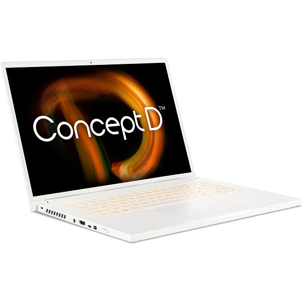 Notebook Acer ConceptD 3, NX.C6VEX.001, 16" WUXGA IPS, Intel Core i7 11800H up to 4.6GHz, 16GB DDR4, 512GB NVMe SSD, NVIDIA T1200 4GB, Win 11 Pro, 3 god