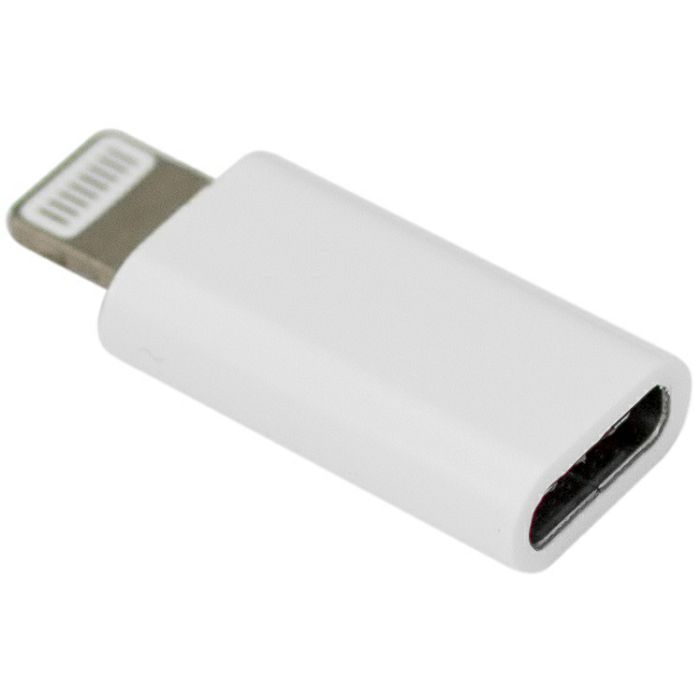Adapter SBOX, Lightning (M) na USB-C (Ž), bijeli
