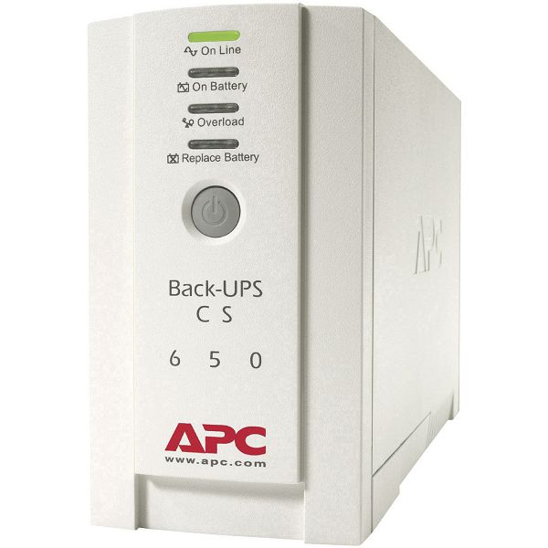 UPS APC BK650EI Back UPS CS, 4xC13 priključka, 650VA/400W